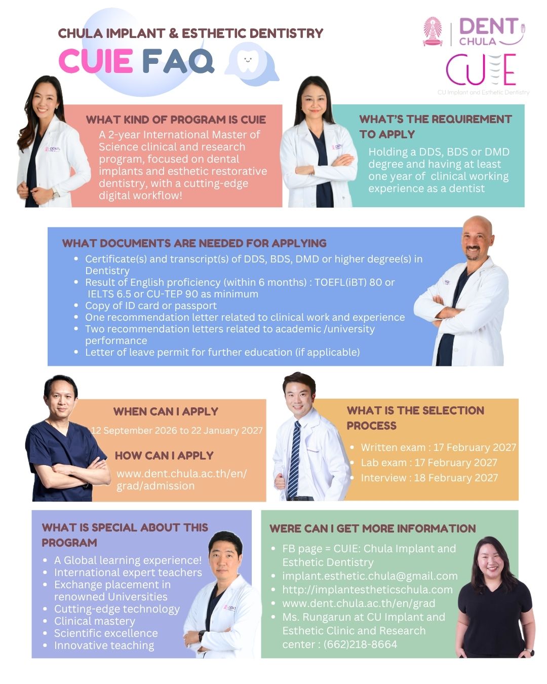 FAQ CUIE final Faculty of Dentistry, Chulalongkorn University