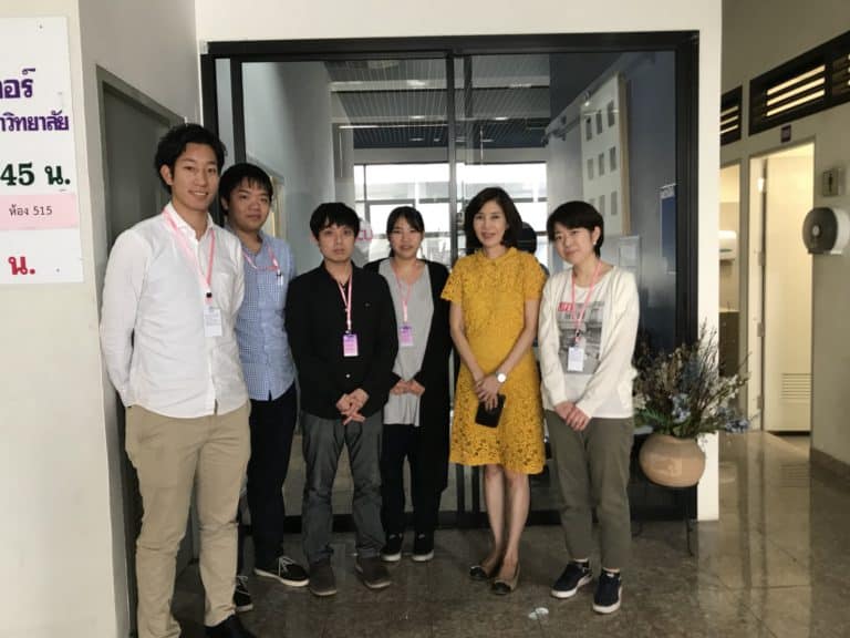 12-19 กุมภาพันธ์ 2561 : Student exchange from Tokyo Medical and Dental University, Japan