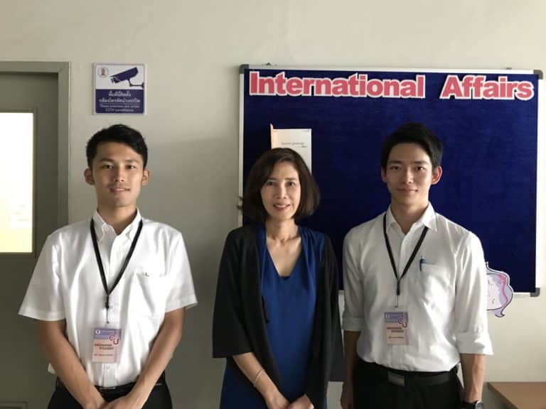 6-14 สิงหาคม 2561 : Student exchange from Tohoku University, Japan