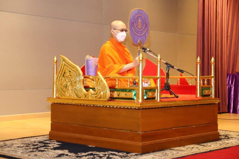 9 กุมภาพันธ์ 2565 : คณะทันตแพทยศาสตร์ จุฬาฯ จัดการบรรยายธรรม เรื่อง “สวดมนต์ต้นปี จิตดีร่มเย็น”