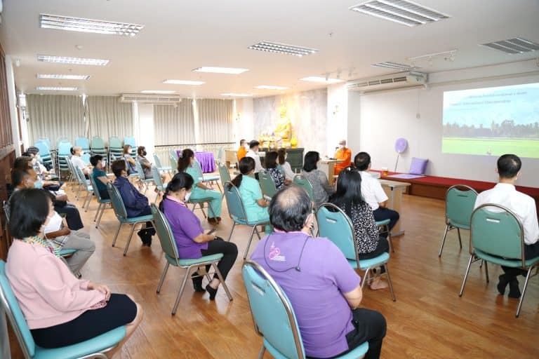 3 สิงหาคม 2565 : คณะทันตแพทยศาสตร์ จุฬาฯ จัดการบรรยายธรรม เรื่อง “เรื่องน่ารู้ เกี่ยวกับการทำทาน”