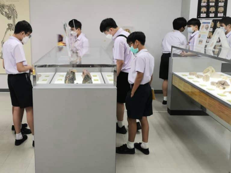 7 กันยายน 2565 : โรงเรียนกรุงเทพคริสเตียนวิทยาลัย เข้าเยี่ยมชมพิพิธภัณฑ์ของคณะทันตแพทยศาสตร์