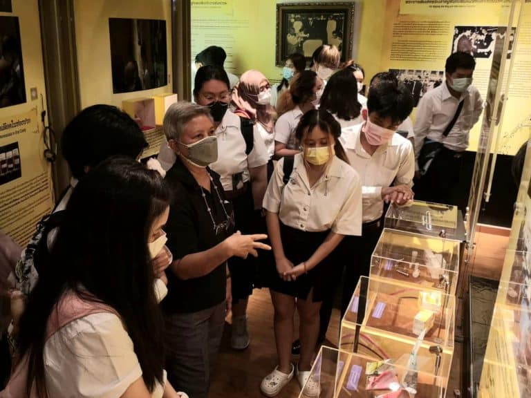 9 กันยายน 2565 : คณะวิทยาศาสตร์ จุฬาลงกรณ์มหาวิทยาลัย เข้าเยี่ยมชมพิพิธภัณฑ์ของคณะทันตแพทยศาสตร์