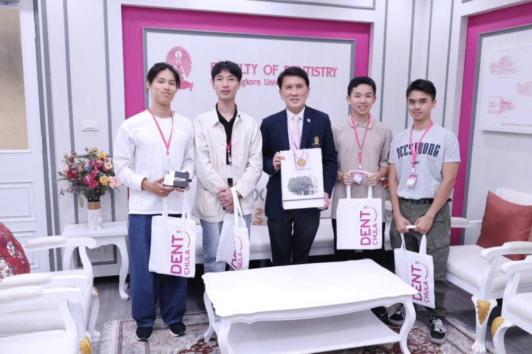 Chulalongkorn University Hosts International Academic Exchange Program with National Taiwan University’s School of Dentistry
