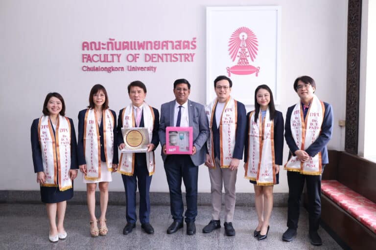 Chulalongkorn University Explores International Collaboration with Dr. D. Y. Patil Dental College and Hospital