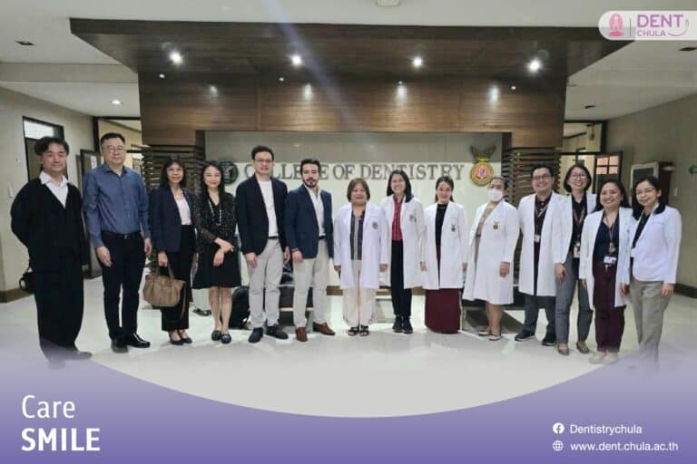 Chula Faculty of Dentistry Delegation Joins UPCD International Oral Health Summit in Manila