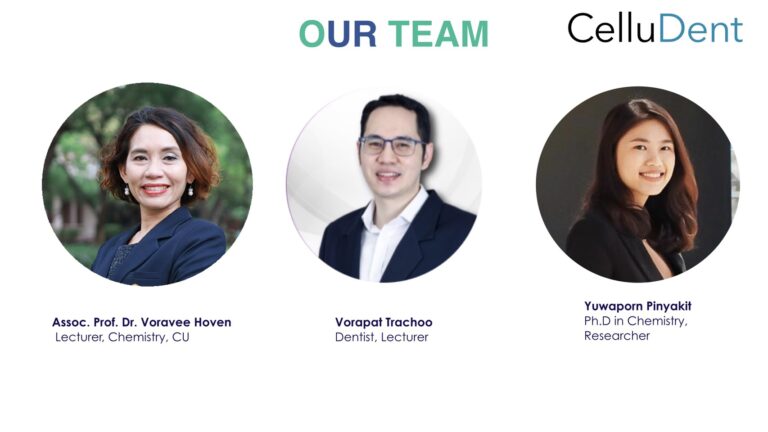 Dent Chula Faculty Member in CelluDent Project was Selected in MedVentures Innovation Incubation Program