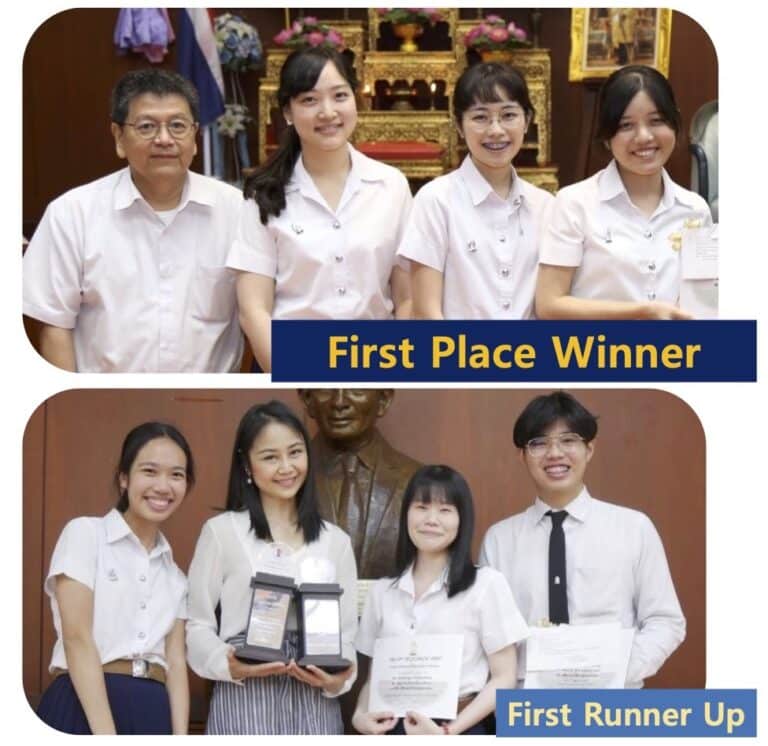 Students from Chulalongkorn University won IADR Unilever Hatton Award – JUNIOR Category, IADR-SEA 2020
