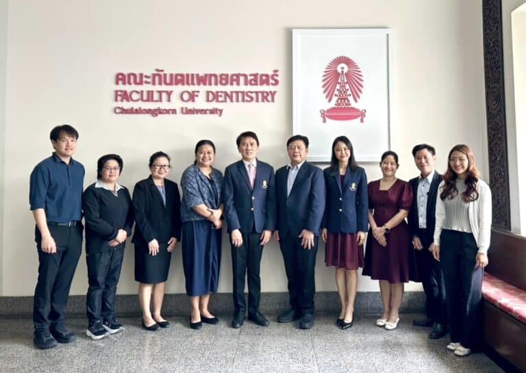 คณะทันตแพทยศาสตร์ จุฬาฯ ให้การต้อนรับคณะกองควบคุมเครื่องมือแพทย์ สำนักงานคณะกรรมการอาหารและยา