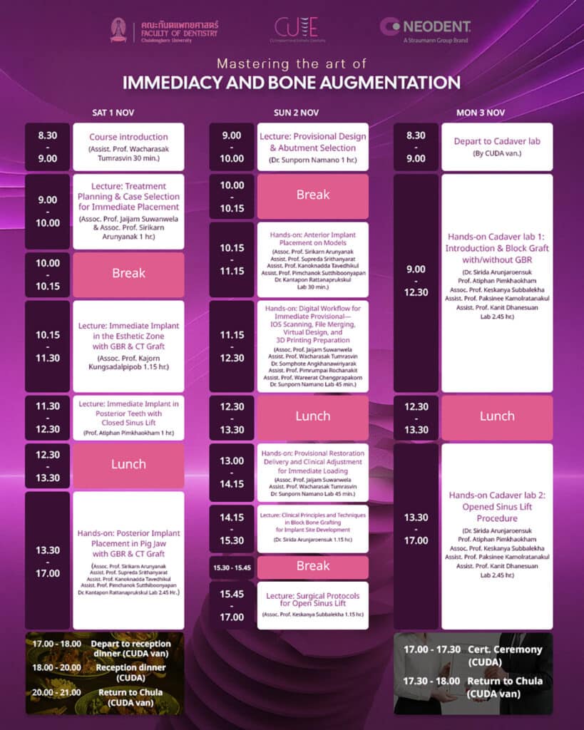 rs neodent agenda2.3 คณะทันตแพทยศาสตร์ จุฬาลงกรณ์มหาวิทยาลัย