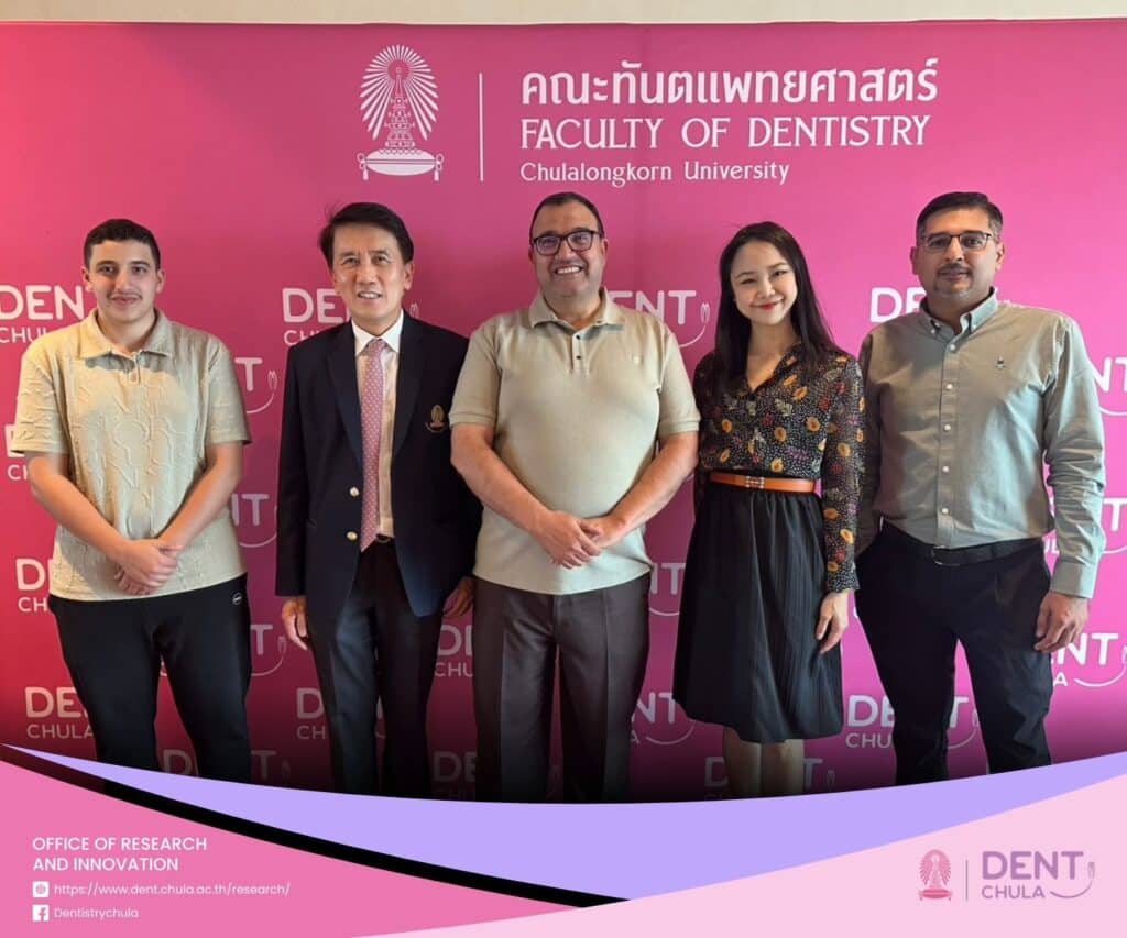ทันตะจุฬาฯ ให้การต้อนรับอาจารย์พิเศษจาก Ajman University ประเทศสหรัฐอาหรับเอมิเรตส์