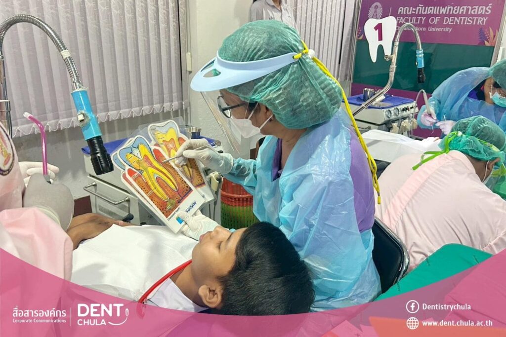 หน่วยทันตกรรม วัดสันตยาราม 4 คณะทันตแพทยศาสตร์ จุฬาลงกรณ์มหาวิทยาลัย