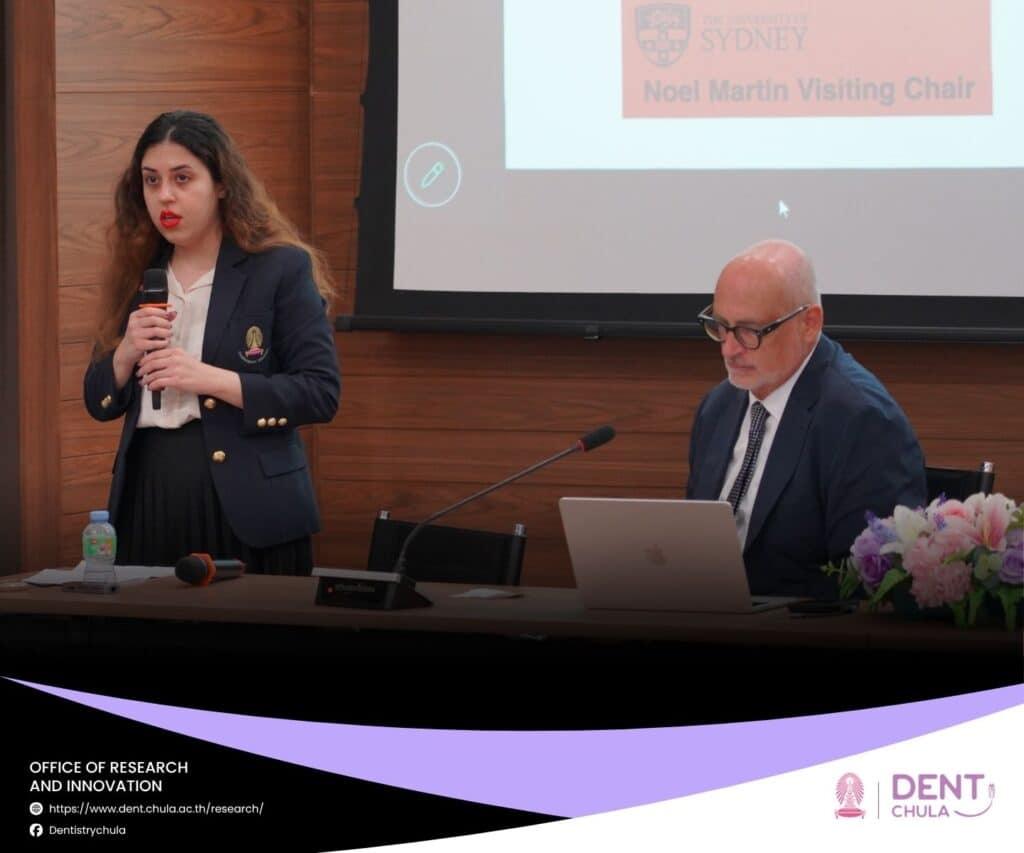 From Chairside to Global Policy5 คณะทันตแพทยศาสตร์ จุฬาลงกรณ์มหาวิทยาลัย