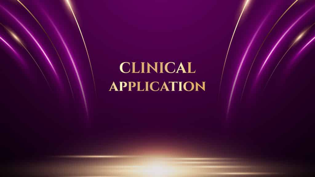 2 Clinical application 0 Faculty of Dentistry, Chulalongkorn University