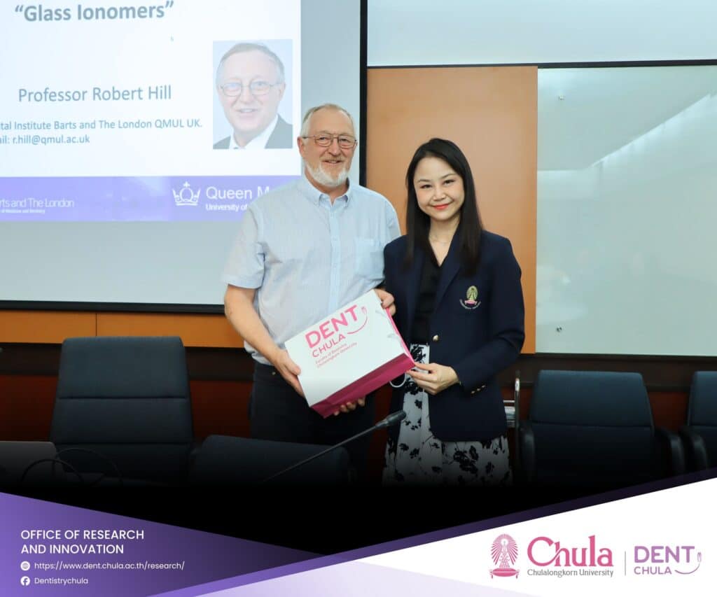 The Science of Bioactive Glasses Part I 2 Faculty of Dentistry, Chulalongkorn University