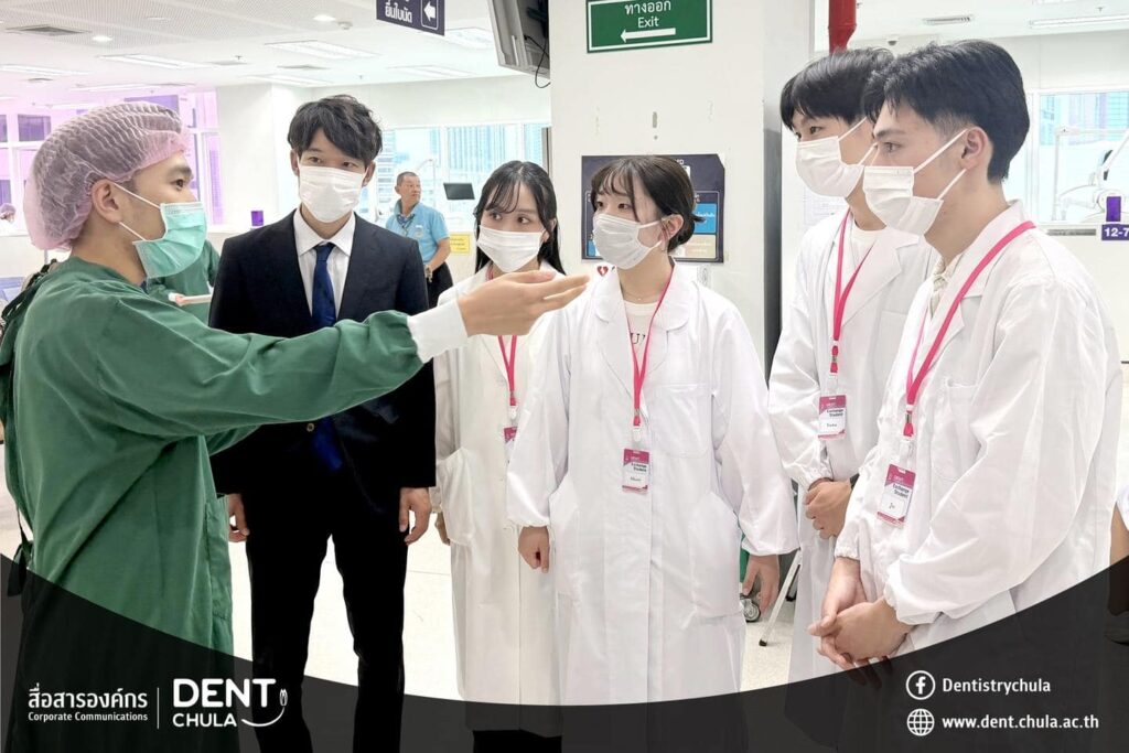 FDCU welcomed students from Osaka B คณะทันตแพทยศาสตร์ จุฬาลงกรณ์มหาวิทยาลัย