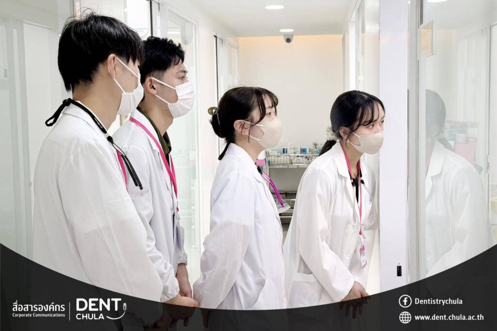FDCU welcomed students from Osaka D คณะทันตแพทยศาสตร์ จุฬาลงกรณ์มหาวิทยาลัย