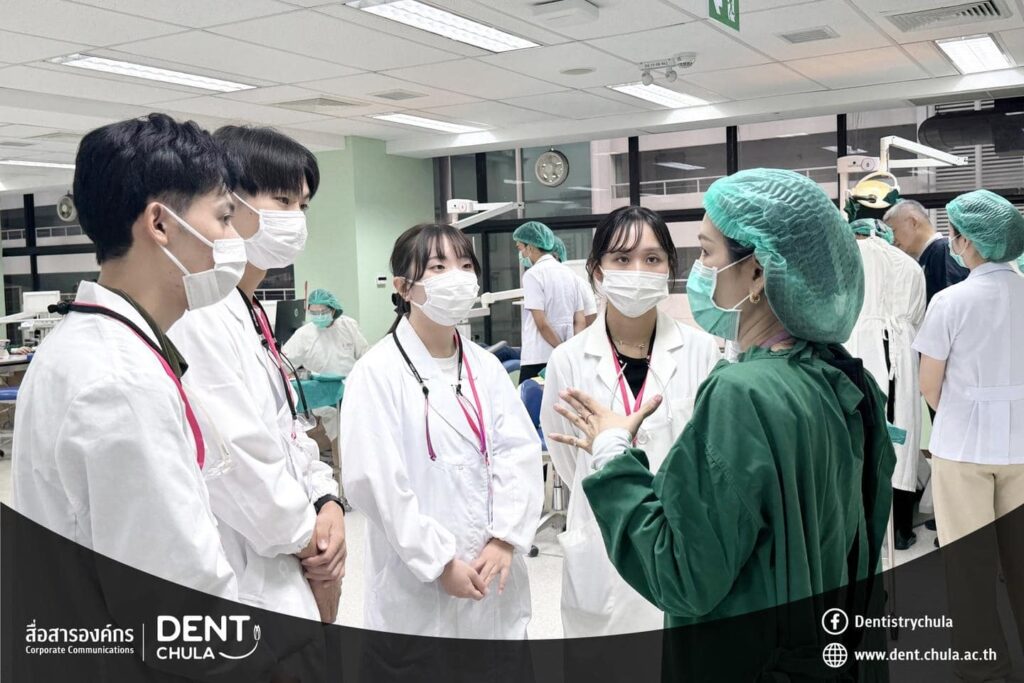 FDCU welcomed students from Osaka E คณะทันตแพทยศาสตร์ จุฬาลงกรณ์มหาวิทยาลัย