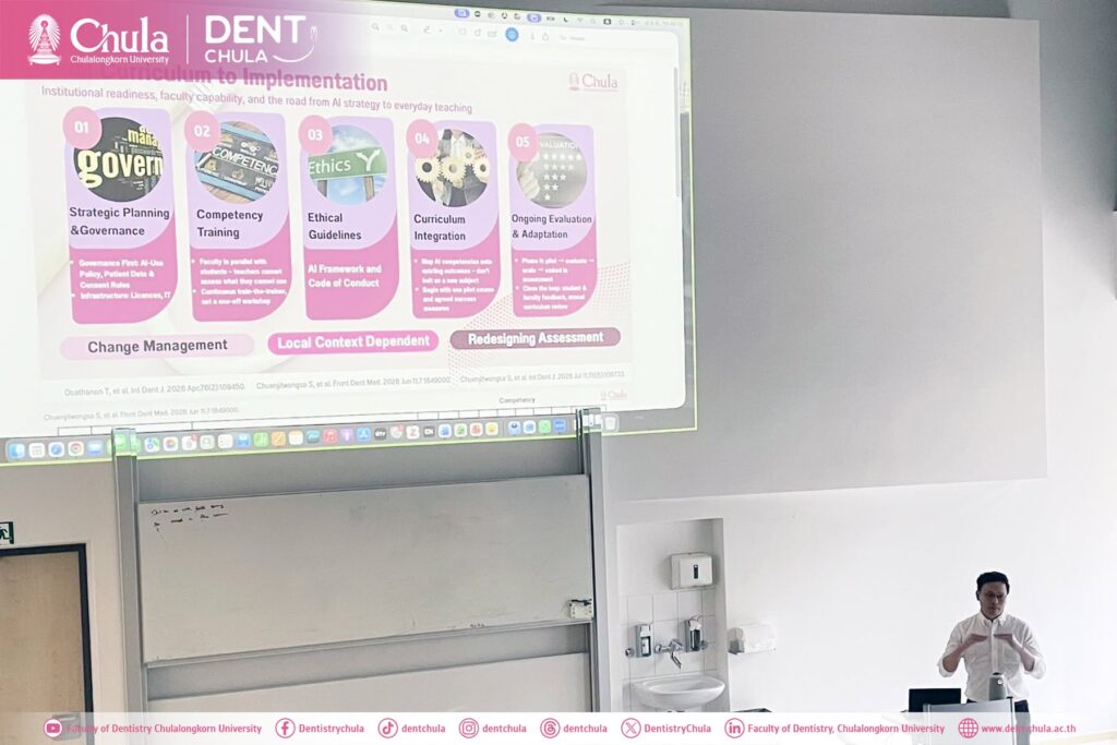 AI in Oral Health at LMU Munich 02 คณะทันตแพทยศาสตร์ จุฬาลงกรณ์มหาวิทยาลัย