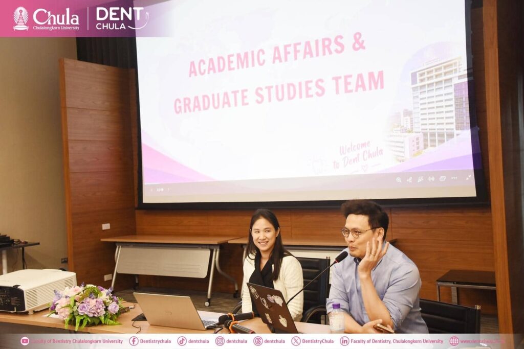International Student Orientation for New Graduate Students Academic Year 2026 10 คณะทันตแพทยศาสตร์ จุฬาลงกรณ์มหาวิทยาลัย
